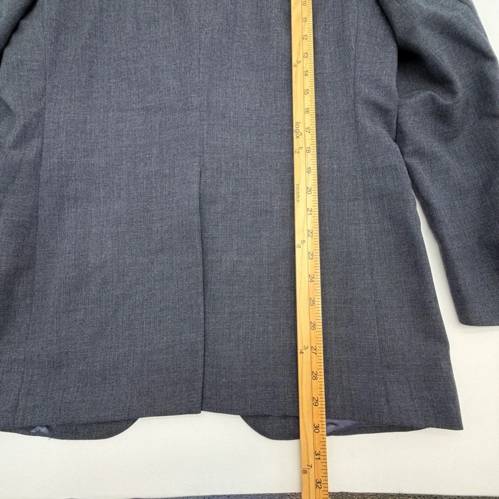 Jos. A. Bank Exec Collection Mens Gray 100% Wool Blazer Sport Coat USA Made 42R